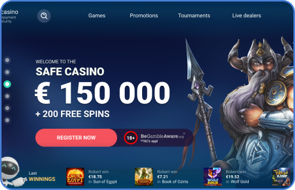 Safecasino Juego en línea